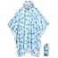 ANYOO Leichter Wasserdichter Regenponcho Herren und Damen Regenjacken Ripstop Atmungsaktiver Mehrzweck Regenmantel mit Kapuze für Outdoor Wandern Camping Angeln, Kokosbäume, Einheitsgröße