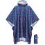 ANYOO Leichter Wasserdichter Regenponcho Herren und Damen Regenjacken Ripstop Atmungsaktiver Mehrzweck Regenmantel mit Kapuze für Outdoor Wandern Camping Angeln, Seestern, Einheitsgröße