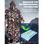 ANYOO Leichter Wasserdichter Regenponcho Herren und Damen Regenjacken Ripstop Atmungsaktiver Mehrzweck Regenmantel mit Kapuze für Outdoor Wandern Camping Angeln, Blumen, Einheitsgröße