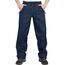 33,000ft wasserdichte Regenhose für Herren Leichte Regenhose Winddichte Outdoorhose zum Wandern Camping Golf Blau M 32L