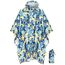 ANYOO Leichter Wasserdichter Regenponcho Herren und Damen Regenjacken Ripstop Atmungsaktiver Mehrzweck Regenmantel mit Kapuze für Outdoor Wandern Camping Angeln, Pflanzen, Einheitsgröße
