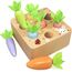 Holzspielzeug ab 1 Jahr | Baby Motorik Spielzeug für 12 18 Monate Jungen Mädchen | Montessori Sortierspiel Holzpuzzle Karotten | Lernspielzeug Ostergeschenke Geburtztag Geschenk für Kinder 2 3 Jahr