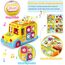 Baby Spielzeug ab 1 Jahr Pädagogisches Intellektuelles Bus Baby Spielzeug ab 12 18 Monate Tiergeräuschen/Musik/Bewegung Musikalischer Bus Kinderspielzeug ab 1 2 3 Jahre Mädchen Junge Geschenk