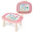 Kikidex Kleinkinder Spielzeug Alter 1-3, Magnetisch Zaubertafel, Mädchen Spielzeug für 1-2 Jahre, Magic Painting Board Lernspielzeug für 1 2 3 Jahre Baby Kinder, Geburtstag Geschenk（Rosa