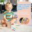 HaoVrisn Holz Montessori Spielzeug ab 1 2 3 Jahre, Holzspielzeug Montessori Spielzeug ab 1 Jahr, Motorikspielzeug ab 1 Jahr Lernspielzeug Geschenk für Kleinkinder - Holz Sortier & Stapelspielzeug