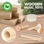 Musikinstrumente für Kinder Kinderspielzeug ab 2 Jahre Holzspielzeug Baby Schlagzeug Kinder Trommel Percussion Instrumente Musikinstrumente Baby Montessori Spielzeug ab 3 Jahre