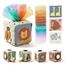 Montessori Spielzeug Baby Tücherbox,Baby Sensorik Spielzeug 6-12 Monate Motorikspielzeug Tissue Box für ab 1 2 3 Jahre Mädchen Jungen,Kinder Frühes Lernspielzeug Geschenke mit Spiegel,Farben,Texturen