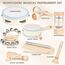 Musikinstrumente für Kinder Kinderspielzeug ab 2 Jahre Holzspielzeug Baby Schlagzeug Kinder Trommel Percussion Instrumente Musikinstrumente Baby Montessori Spielzeug ab 3 Jahre