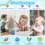 Kikidex Kleinkinder Spielzeug Alter 1-3, Magnetisch Zaubertafel, Mädchen Spielzeug für 1-2 Jahre, Magic Painting Board Lernspielzeug für 1 2 3 Jahre Baby Kinder(Baby Blau)