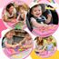 ZOOI Busy Board Montessori Spielzeug ab 1 Jahr, Busy Book Kinderspielzeug ab 1 2 3 Jahre, Baby Geschenk Spielzeug ab 1 2 3 Jahre, Einschulung Mädchen, Schultüte Füllung
