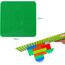 4 Große Bauplatte Kompatibel mit Lego Duplo Platten,38.4 * 38.4cm Classic Grundplatte mit 24 x 24 Noppen für Duplo Steine,Konstruktionsspielzeug für Kleinkinder,Mädchen und Jungen, Grün,Blau,Rot,Grau