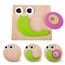 Holzpuzzle Spielzeug Ab 1 2 Jahr, Montessori Holzspielzeug Ab 1 2 3 Jahre Kinder Junge Mädchen, Geschenk 1 Jahr Mädchen Junge Geschenke Zum 1 Geburtstag, Lernspielzeug 12-36 Monate Baby Geschenk Jung