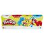 Play-Doh Hasbro Set 4er Pack Grundfarben Knetmasse, Modelliermasse für fantasievolles und kreatives Spielen, Kunstzubehör für Kinder ab 2 Jahren, in den Farben blau, gelb, rot und weiß