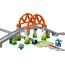 LEGO DUPLO Eisenbahnbrücke und Schienen – Erweiterungsset - Lernspielzeug für Kleinkinder – inkl. 8 Gleisstücke, Brücke, Schranke & Aktionsstein – Geschenk für Jungen & Mädchen ab 2 Jahren - 10426