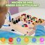 Konijiwa Montessori Spielzeug ab 1 Jahr Busy Board Activity Board Spielzeug ab 2 Jahre Holzspielzeug mit 13 Schalter 24 LED-Leuchten Spielzeug Sensory Learning Toys