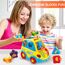 Baby Spielzeug ab 1 Jahr Mädchen Junge Form Sortieren Bus Babyspielzeug ab 12 18 Monate Kinderspielzeug ab 1 2 3 Jahre Kinder, Geschenk Tiergeräusche/Musik Auto für Kleinkind