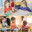 Quiet Book ab 1 Jahr | Stoffbuch für Babys | Filzbuch Montessori | Babybücher aus Weichem Stoff Früh Lernen Lebenskompetenzen Lernspielzeug 3D Filz ab 6 Monate - 5 Jahr Geschenk für Mädchen Jungen