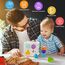 Mailesi Montessori Spielzeug ab 1 2 Jahr, Formsortier Würfel Baby Spielzeug für Feinmotorik und Frühes Lernen,Sensorik Spielzeug Geschenke für 1 2 3 Jahre Alte Jungen und Mädchen, Autismus Spielzeug