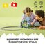 LEGO DUPLO Eisenbahntunnel und Schienen – Erweiterungsset - Lernspielzeug für Kleinkinder – 10-teilige Bahnstrecke mit Trichter und Weiche – Geschenk für Jungen & Mädchen ab 2 Jahren - 10425