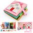 Quiet Book 2 Jahre | Babybücher aus Weichem Stoff Früh Lernen Lebenskompetenzen Lernspielzeug 3D Filz ab 1-6 Jahr Geschenk für Mädchen Jungen