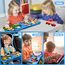 Quiet Book® | 3D Filz Beschäftigungsbuch Pädagogisches Sensorisches Spielzeug | Vorschulkinder Lernen Spielzeug Busy Book | Bush Board für Kleinkinder | Aktivitätstafel für Vorschule für 1-6 Jährige