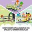 LEGO DUPLO Eisenbahnbrücke und Schienen – Erweiterungsset - Lernspielzeug für Kleinkinder – inkl. 8 Gleisstücke, Brücke, Schranke & Aktionsstein – Geschenk für Jungen & Mädchen ab 2 Jahren - 10426