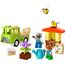 LEGO DUPLO Town Imkerei und Bienenstöcke - Lernspielzeug ab 2 Jahren mit 2 Figuren, Bienen und LKW - Geschenk zum Geburtstag für Kleinkinder, Mädchen und Jungen - 10419