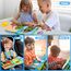 Quiet Book 2 Jahre | Montessori Spielzeug ab 1 Jahre für Motorik Baby | Sensorik Spielzeug ab 1-6 Jahr Geschenk für Mädchen Jungen