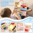 23 in 1 Montessori Spielzeug ab 1 jahr Busy Board Activity Board Spielzeug ab 2 jahre Holzspielzeug mit 15 Schalter, 26 LED-Leuchten ,Spieluhr, Schloss, Schnürsenkeln, Reißverschluss Sensory Spielzeug