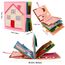 Quiet Book 2 Jahre | Babybücher aus Weichem Stoff Früh Lernen Lebenskompetenzen Lernspielzeug 3D Filz ab 1-6 Jahr Geschenk für Mädchen Jungen