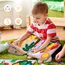 Quiet Book 2 Jahre,Stille Buch aus Weichem Filz für frühe Bildung,Feinmotorik,Busy Board Montessori Spielzeug Ab 2 3 4 5 6 Jahre Junge Mädchen Geschenk Activity Board Baby Sensorik Spielzeug