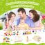 Montessori Spielzeug ab 2 3 4 5 Jahre: Holzspielzeug mit Steckspiel Fädelspiel Bausteinen Motorikspielzeug mit Stapelsteinen Sortierspiel Lernspiele Geschenk für Baby Jungen Mädchen Spielsachen