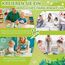 Sumtoco Busy Board Deutsch, Montessori Spielzeug Ab 1 Jahr, Bauernhof Quiet Book, Reisespielzeug Ab 3, Sensorik Spielzeug, Geschenk Spielzeug Ab 1-4 Jahre Mädchen & Jungen