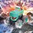 HOLA Baby Spielzeug 1 2 3 Jahre Junge, 3 Stück Monstertruck Reibungsbetriebene Rennwagen LKW Zurückziehen Push and Go Trägheit Fahrzeug , Geschenk