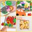 Quiet Book 2 Jahre,Stille Buch aus Weichem Filz für frühe Bildung,Feinmotorik,Busy Board Montessori Spielzeug Ab 2 3 4 5 6 Jahre Junge Mädchen Geschenk Activity Board Baby Sensorik Spielzeug