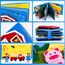 Quiet Book® | 3D Filz Beschäftigungsbuch Pädagogisches Sensorisches Spielzeug | Vorschulkinder Lernen Spielzeug Busy Book | Bush Board für Kleinkinder | Aktivitätstafel für Vorschule für 1-6 Jährige