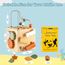 Smartwo Motorikwürfel Montessori Spielzeug ab 1 Jahr, Holzspielzeug Baby ab 18 Monate, 6 in 1 Activity Würfel mit Motorikschleife, Holz Motorikspielzeug 1-2 Jahre, Geschenk für Kleinkinder