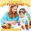 W Wise Block Magnetische Bausteine Spielzeug, STEM Magnetische Bauklötze Sets, Fahrende Mini-Magnetkacheln für Kleinkinder für 3 4 5 6 7 8 Jahre Junge Mädch 32 Stück
