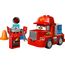 LEGO DUPLO | Disney and Pixar’s Cars Mack Truck beim Rennen, Auto-Set mit LKW-Spielzeug für Kleinkinder ab 2 Jahren, Geschenk für 2-Jährige, die den roten Abschleppwagen aus dem Film lieben 10417