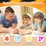 Wooderma Montessori Schraubendreherbrett | Montessori Schraubbrett Spielzeug ab 3 4 5 Jahre | Lernspielzeug Busy Board | Activity Board Motorikboard | Motorikspielzeug Holzspielzeug für Kleinkinder