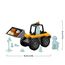 LEGO City Radlader - Spielzeugbagger für Kleinkinder, Mädchen und Jungen ab 4 Jahren - Fahrzeug Spielset - Montessori Geschenkideen für die Vorschule - Set mit 2 Bauarbeiter Minifiguren 60450