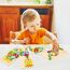 Holzpuzzle für Kleinkinder von 1-3 Jahren, Montessori-Spielzeug für Kinder ab 2 Jahren, lernendes pädagogisches Holzpuzzle-Spielzeug, Geschenk für 1 2 3 jährige Jungen und Mädchen - 4er-Pack
