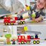 LEGO DUPLO Feuerwehrauto - Minifiguren für Vorschulkinder ab 2 Jahren - Montessori Spielzeug für Kleinkinder mit LKW, Feuerwehrmann, Katze und Baum - Kinder Geschenk für Mädchen und Jungen 10969