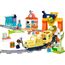 LEGO DUPLO Große interaktive Eisenbahn -Lernspielzeug für Kleinkinder ab 3 Jahren – inkl. Schieb-und-los-Zug mit Licht und Sound, 16 Gleisstücke & 4 Figuren – Geschenk für Jungen & Mädchen - 10428
