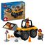 LEGO City Radlader - Spielzeugbagger für Kleinkinder, Mädchen und Jungen ab 4 Jahren - Fahrzeug Spielset - Montessori Geschenkideen für die Vorschule - Set mit 2 Bauarbeiter Minifiguren 60450