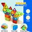W Wise Block Magnetische Bauklötze Spielzeug 131 Stück mit 2 Autos, STEM Magnetische Bausteinspielzeug für Kleinkinder Kinder Junge Mädch 3 4 5 6 7 8 Jahre