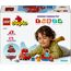 LEGO DUPLO | Disney and Pixar’s Cars Mack Truck beim Rennen, Auto-Set mit LKW-Spielzeug für Kleinkinder ab 2 Jahren, Geschenk für 2-Jährige, die den roten Abschleppwagen aus dem Film lieben 10417