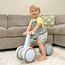 SEREED Kinder Laufrad ab 1 Jahr, Lauflernrad Spielzeug für 12-24 Monate Baby, Erstes Fahrrad ohne Pedal mit 4 Rädern für Jungen und Mädchen, Kleinkinder Erste Geburtstag Geschenk, Grün