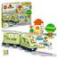 LEGO DUPLO Interaktive Abenteuer-Eisenbahn - Lernspielzeug für Kleinkinder ab 2 Jahren – 14 Gleisstücke, Aktionssteine mit Geräuschen und 4 Spielfiguren – Geschenkidee für Jungen & Mädchen - 10427