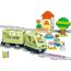 LEGO DUPLO Interaktive Abenteuer-Eisenbahn - Lernspielzeug für Kleinkinder ab 2 Jahren – 14 Gleisstücke, Aktionssteine mit Geräuschen und 4 Spielfiguren – Geschenkidee für Jungen & Mädchen - 10427